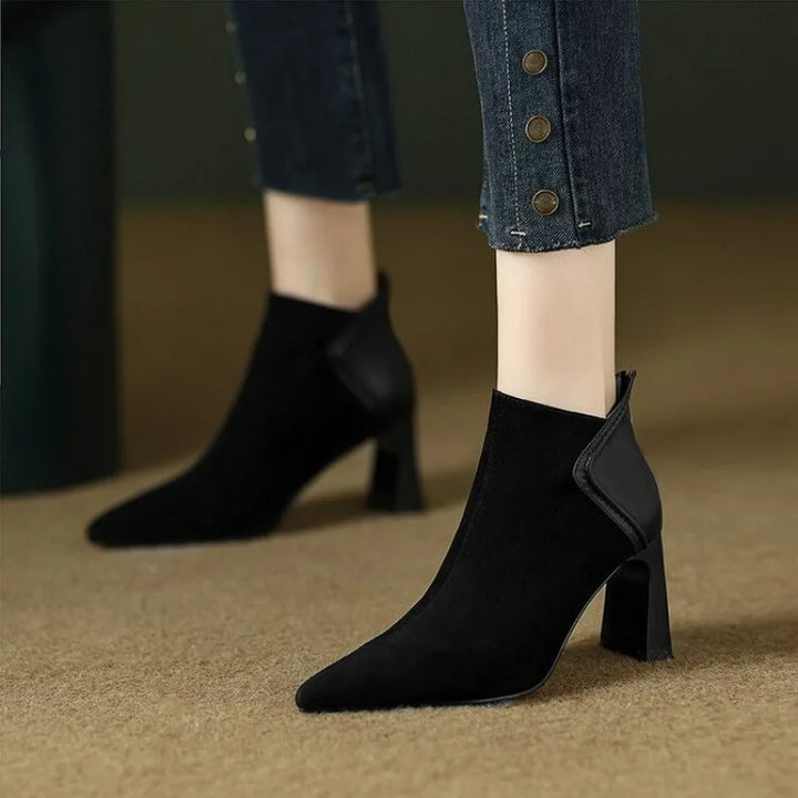 Romy Pointed Toe Ankle Boots