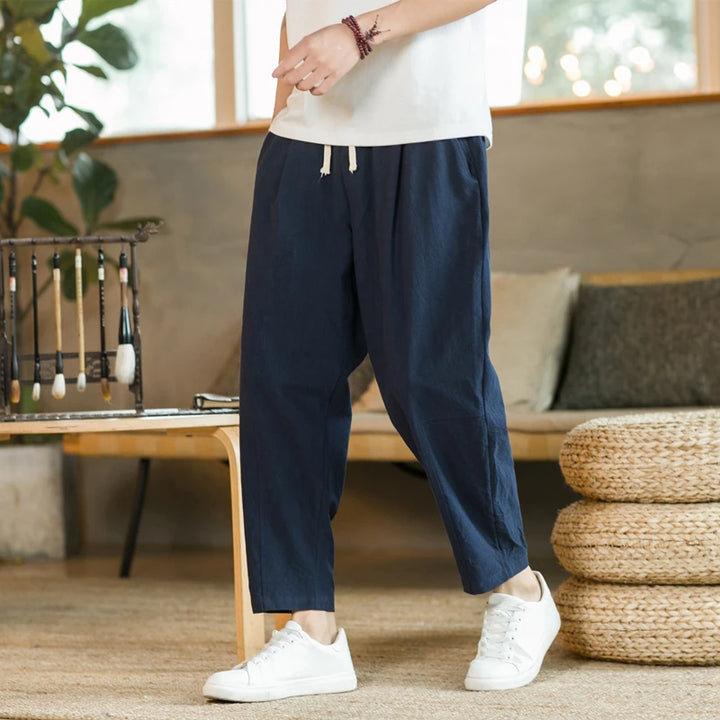 Alberto Loose Drawstring Pants