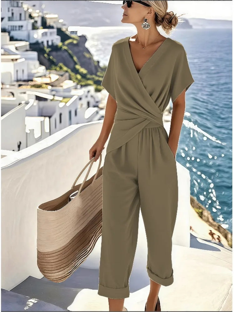 Valencia Wrap Front Two Piece Set