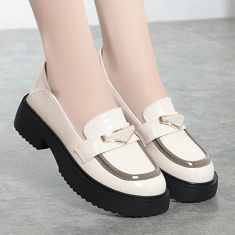 Jenna Chunky Sole Penny Loafers