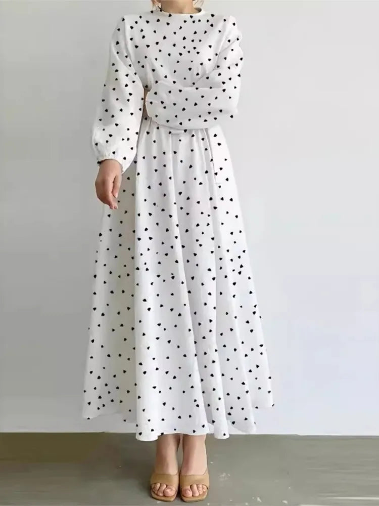 Kendall Polka Dot Maxi Dress