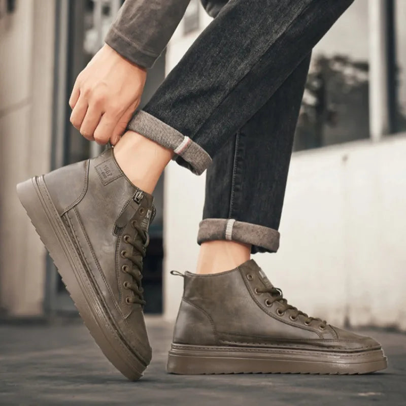 Gladiator Leather Sneakers