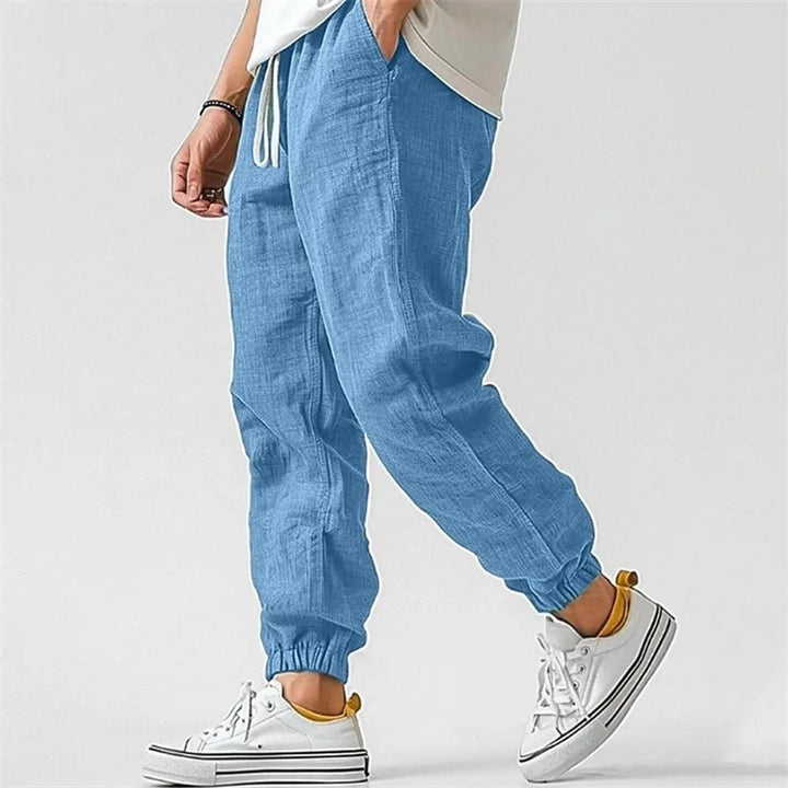 Rowan Cotton Linen Jogger Pants