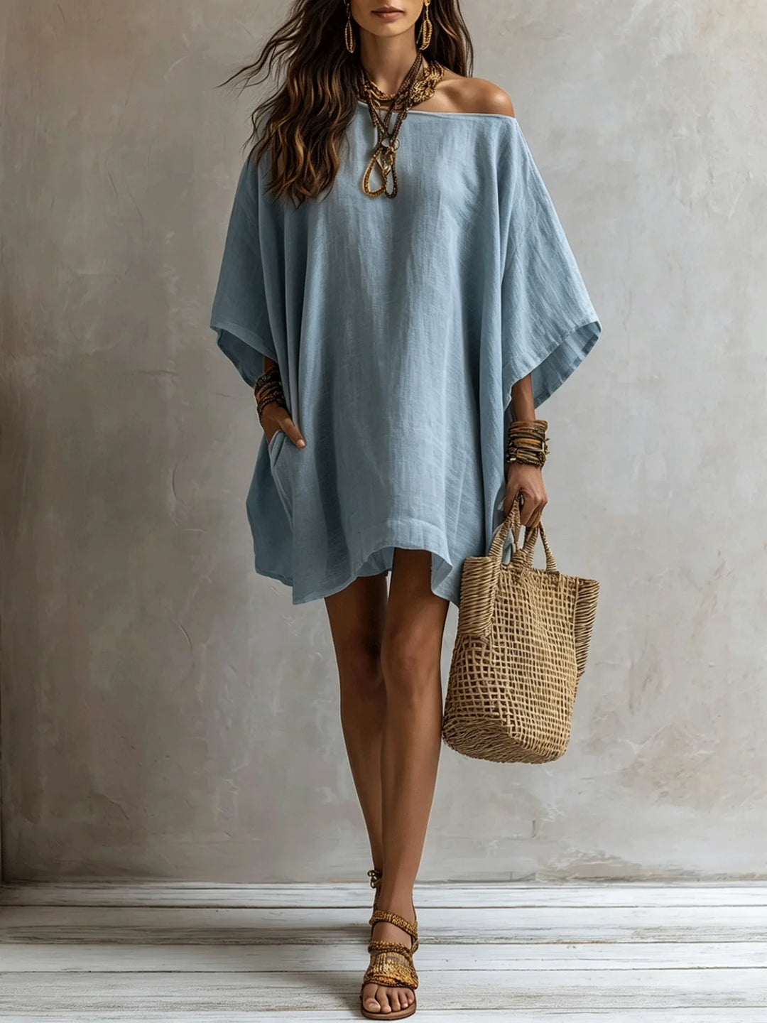 Reese Batwing Sleeve Mini Dress