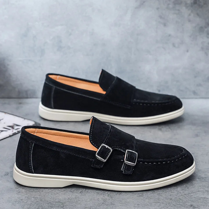 Callahan Orthopedic Double Buckle Loafers