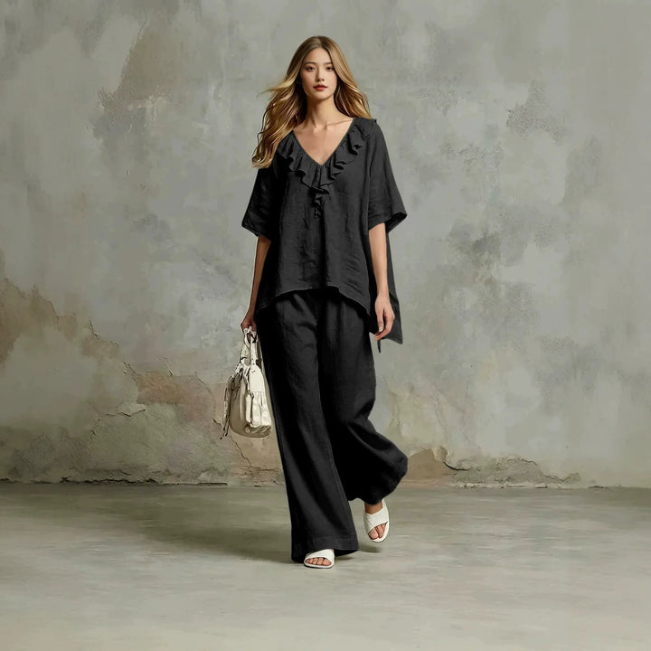 Renee Relaxed Fit Two Piece Set