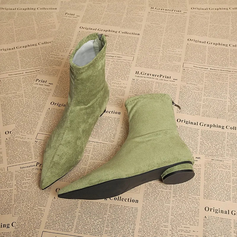 Harlow Pointed Toe Bootie