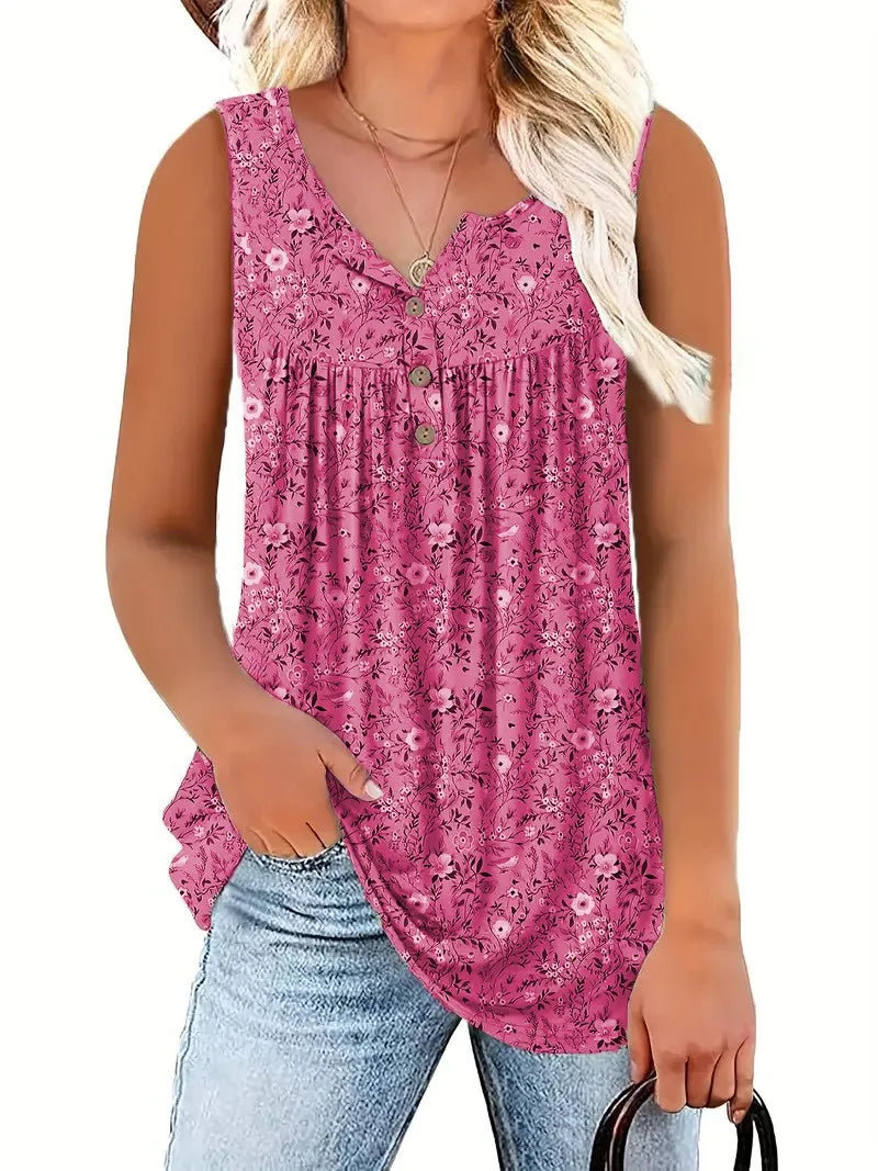 Annalise Casual Floral Blouse