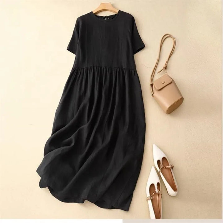 Marielle Relaxed Cotton Midi Dress