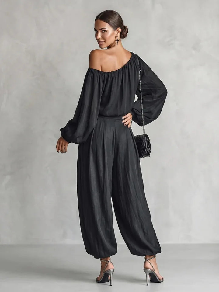 Lyra Off Shoulder Trouser Set