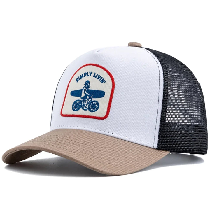 Mason Embroidered Trucker Cap