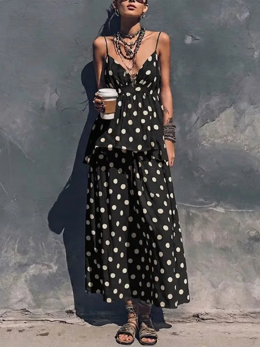Lorelai Bohemian Cami Skirt Co-Ord Set