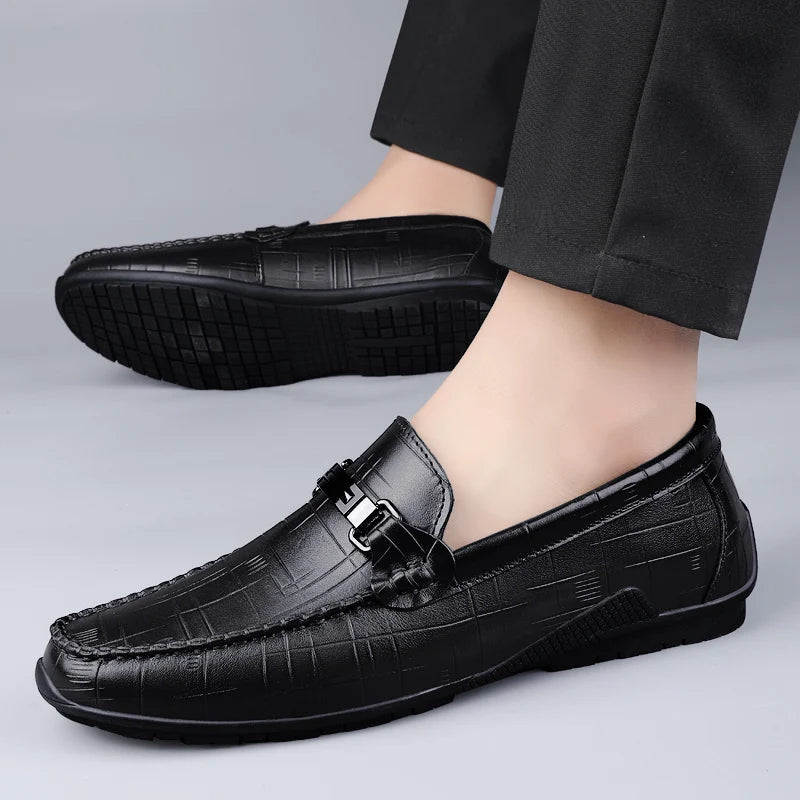 Hudson Leather Dress Loafers