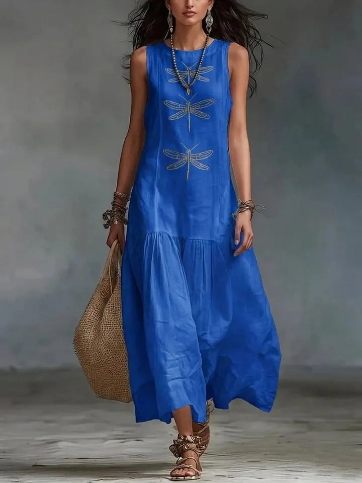 Amanda Elegant Casual Maxi Dress