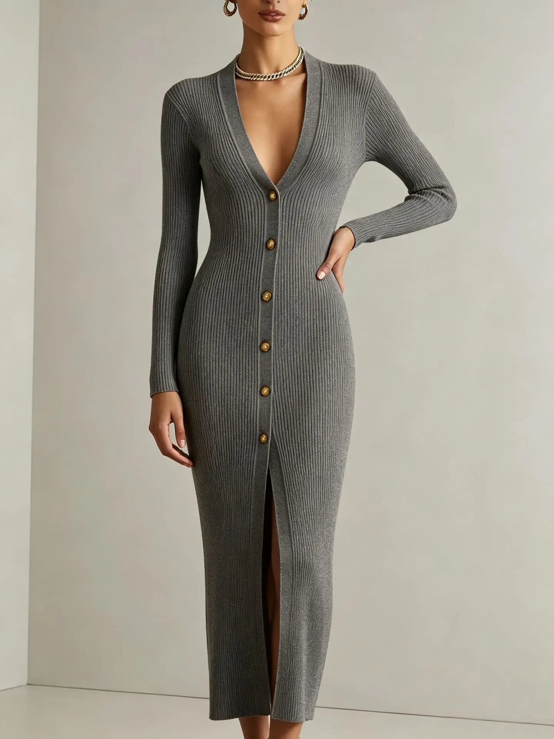 Harper Soft Knit Midi Dress