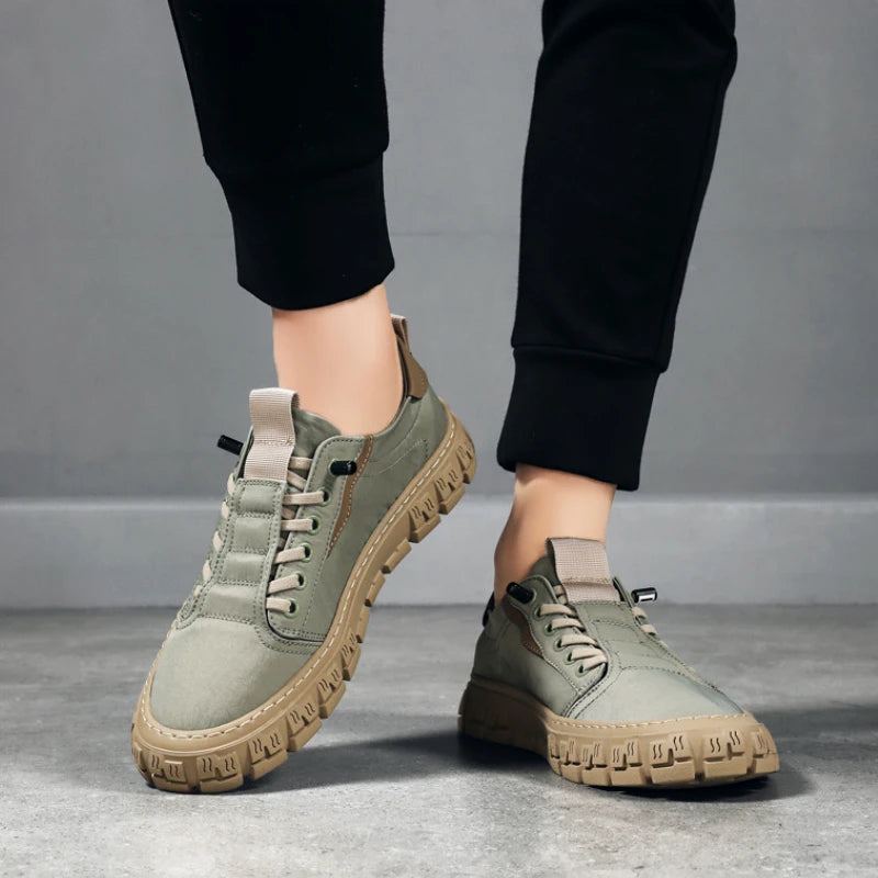 Jackson Breathable Lace Up Sneakers