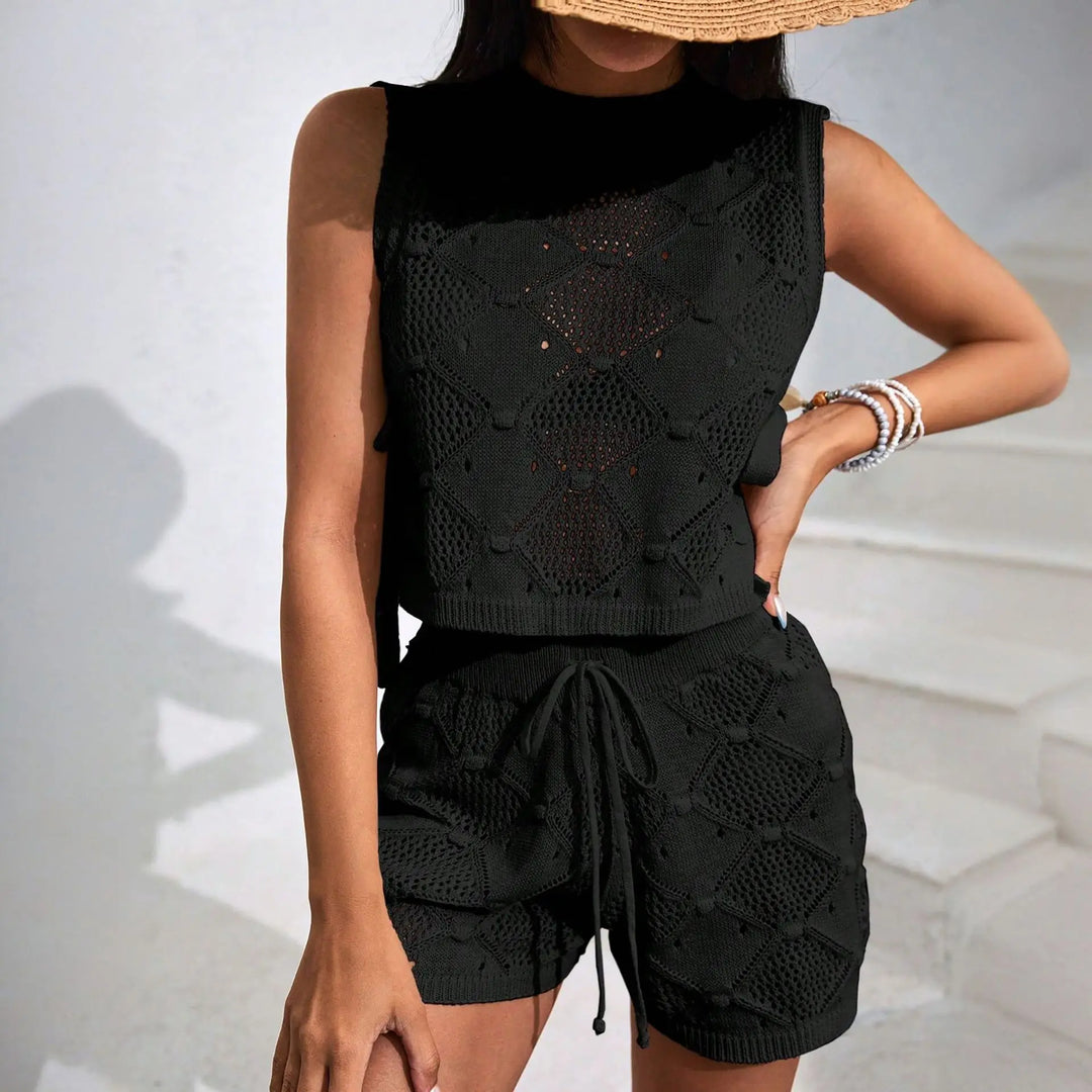 Elira Crochet Two Piece Set