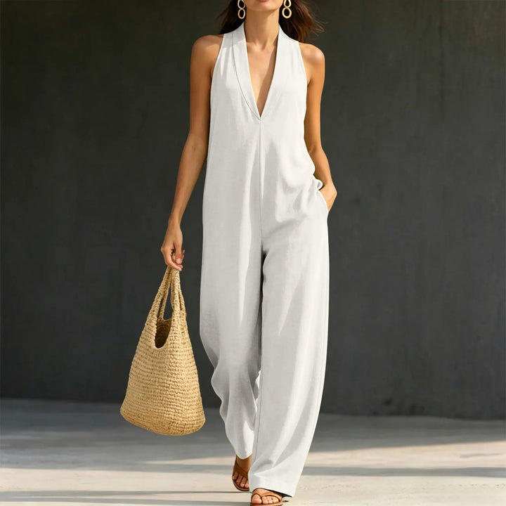 Callista Comfortable Wide Leg Jumpsuit
