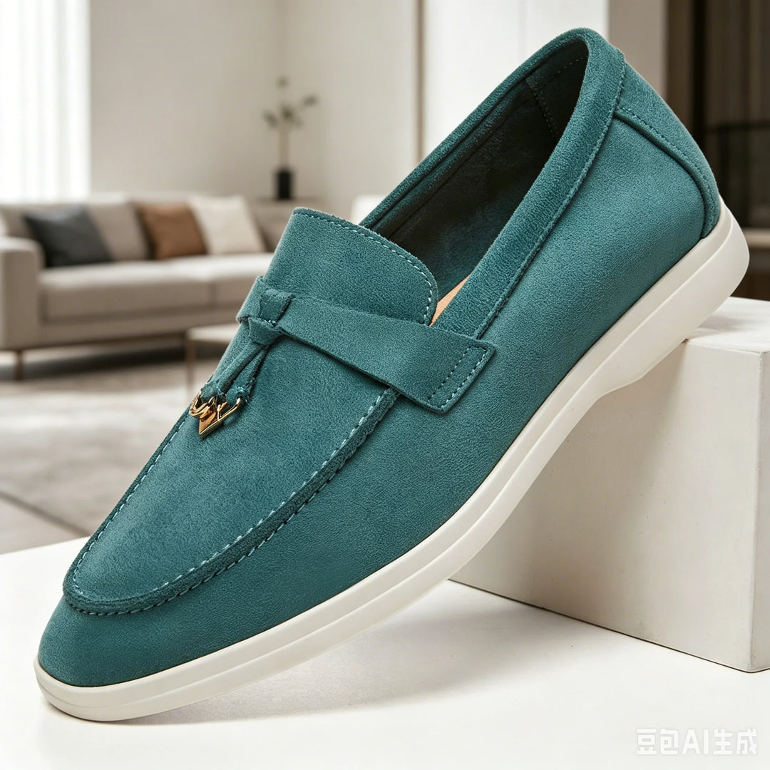 Harrison Suede Tassel Loafers