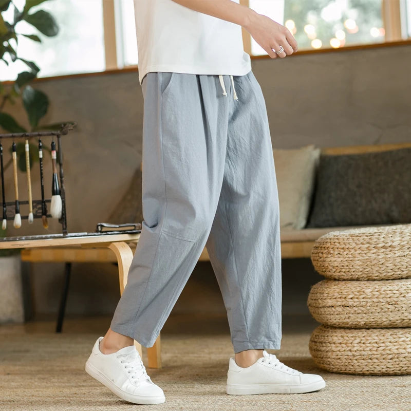 Alberto Loose Drawstring Pants
