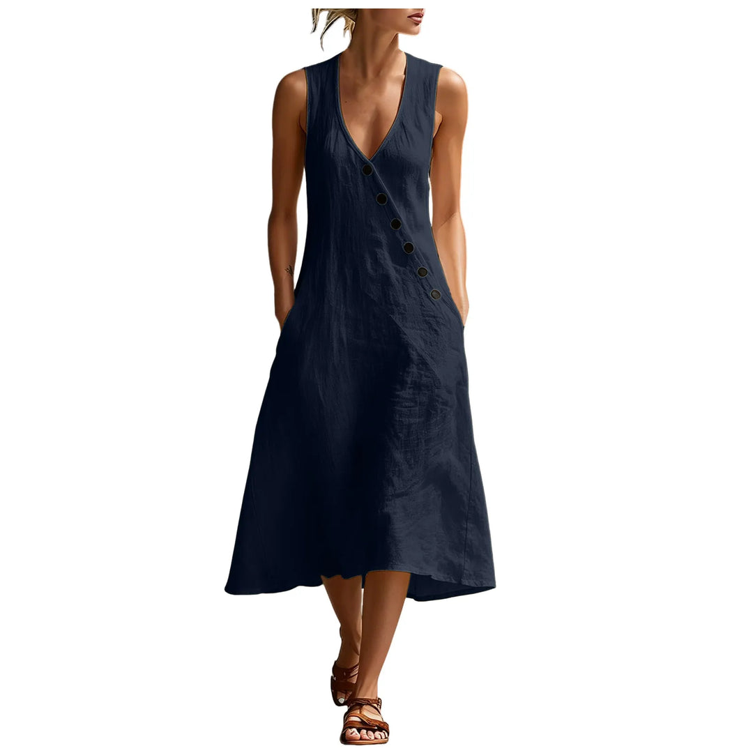 Liora Casual Boho Maxi Dress