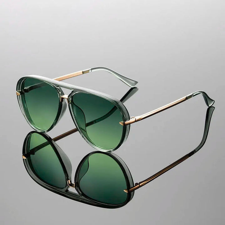 Vance Retro Aviator Sunglasses