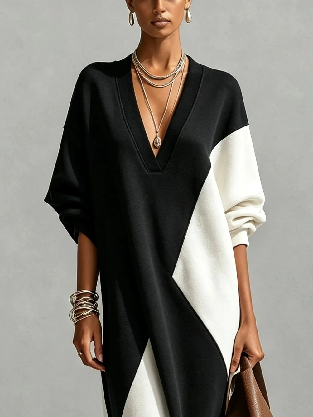 Amara Relaxed Fit Sweatshirt Dress