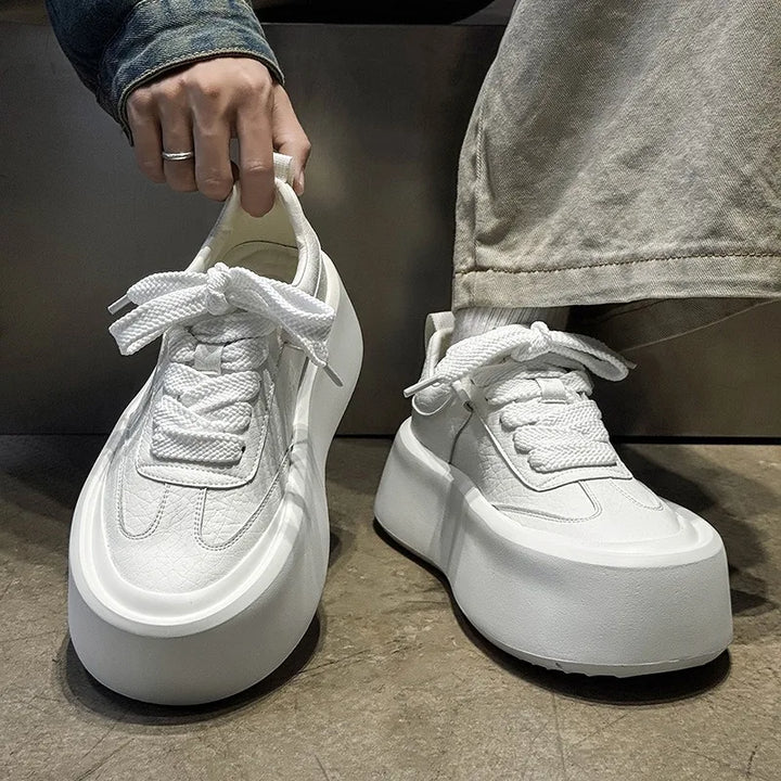 Mercer Wide Lace Platform Sneakers