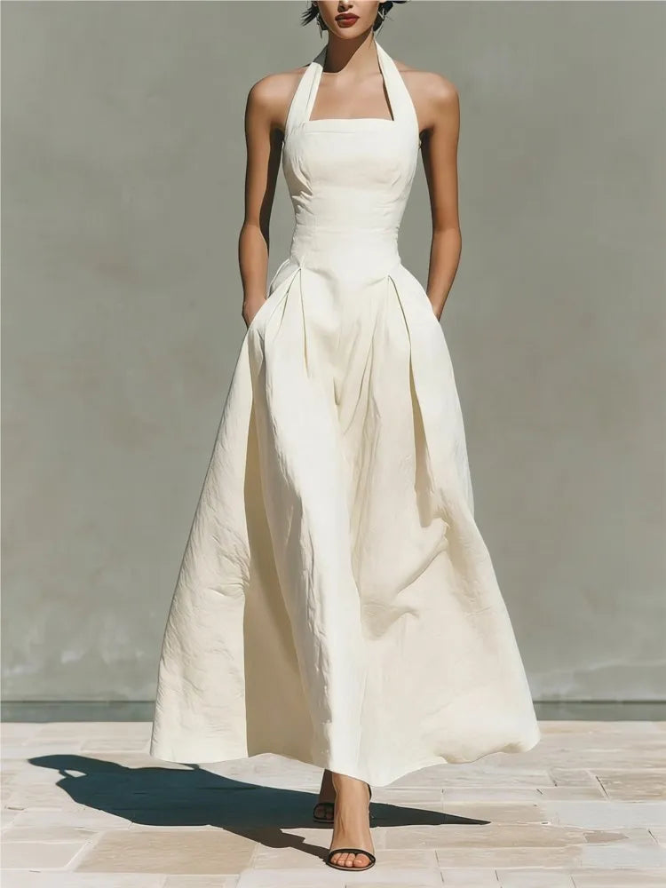 Monroe A Line Flowy Maxi Dress