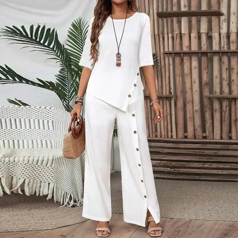 Scarlett Elegant Relaxed Two Piece Set
