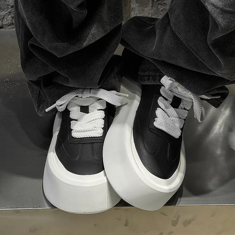 Mercer Wide Lace Platform Sneakers