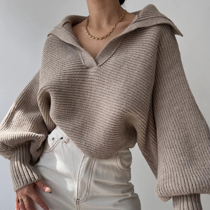 Maris Ribbed Knit Sweater