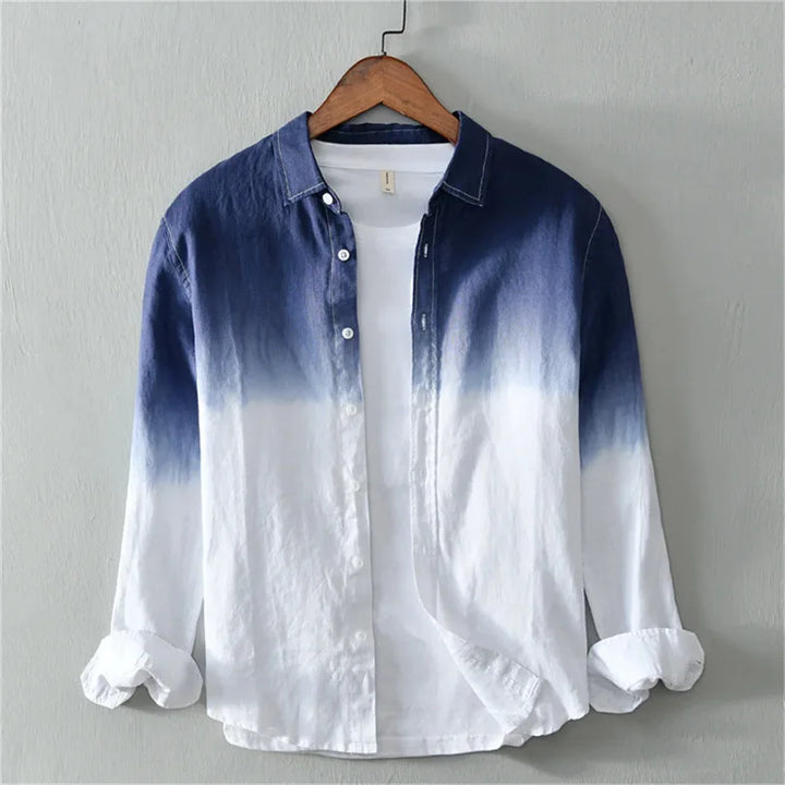 Evan Ombre Button Front Shirt