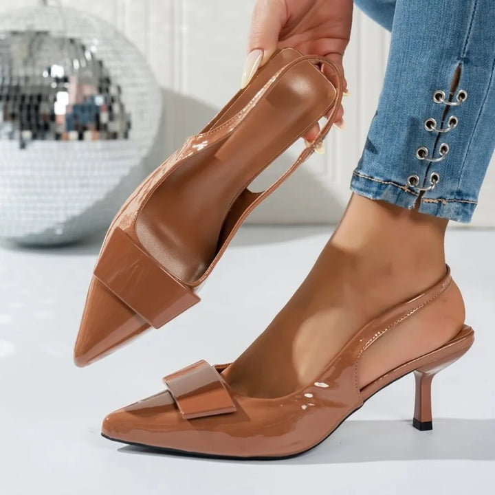 Celeste Pointed Slingback Heels