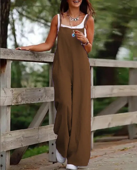 Gisselle Relaxed Wide Leg Jumpsuit