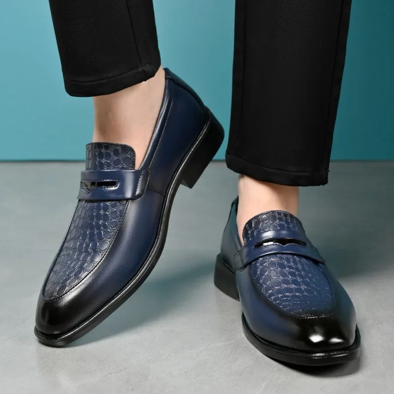 Dominic Leather Dress Loafers