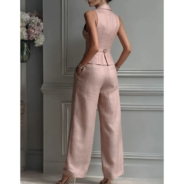 Camille Elegant Tailored Two-Piece Set