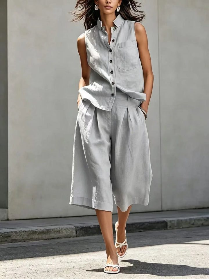 Kimberly Effortless Vacation Shorts Set