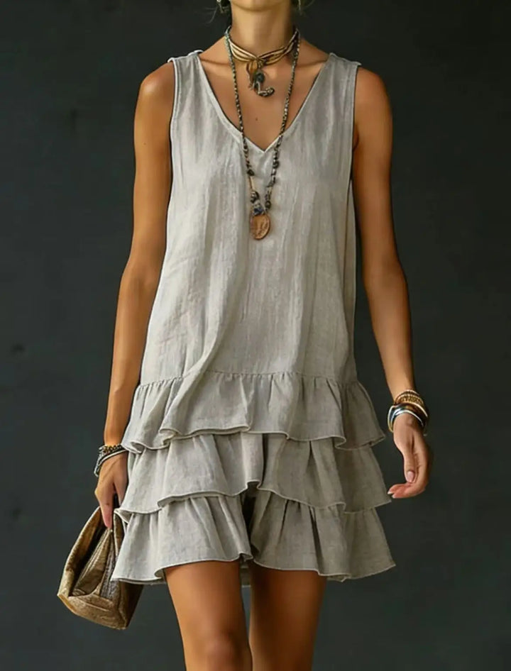 Courtney Ruffle Mini Dress