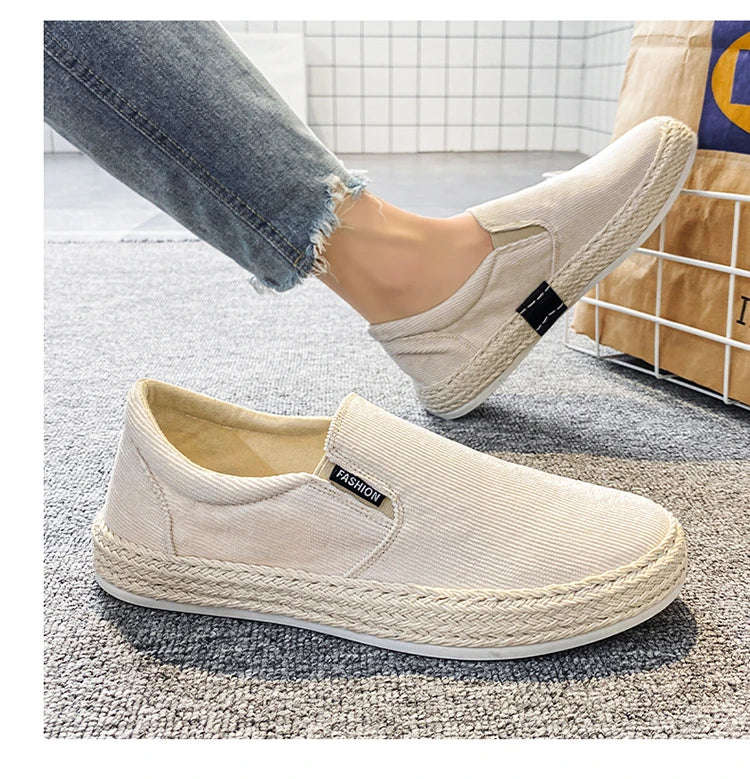 Jake Breathable Canvas Loafers
