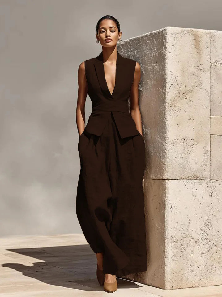 Myla Elegant Tailored Two-Piece Set
