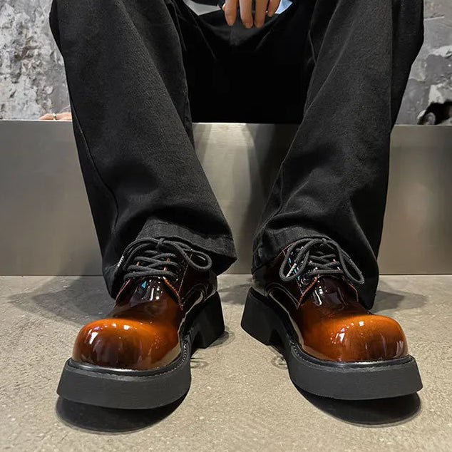 Bramwell Chunky Sole Derby Shoes