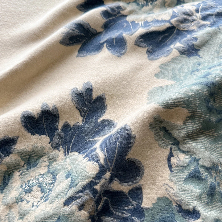 Elowen Warm Floral Cashmere Shawl