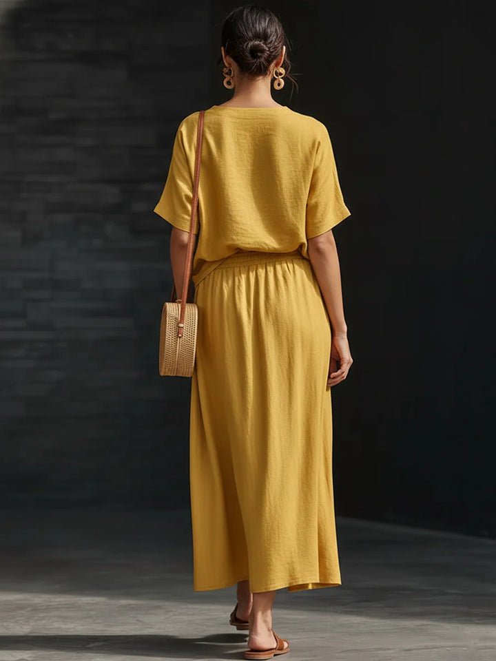 Isla Elegant Relaxed Co-Ord Set