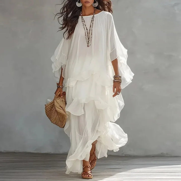 Laila Tiered Ruffle Maxi Dress