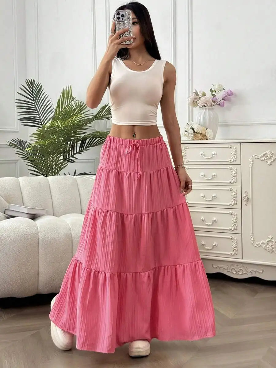 Arabella Tiered Maxi Skirt
