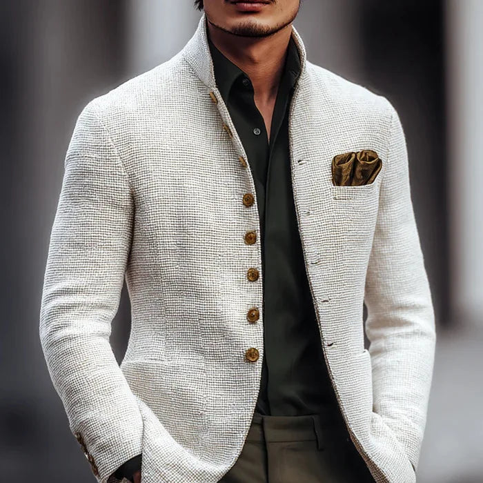 Bennett Stand Collar Blazer