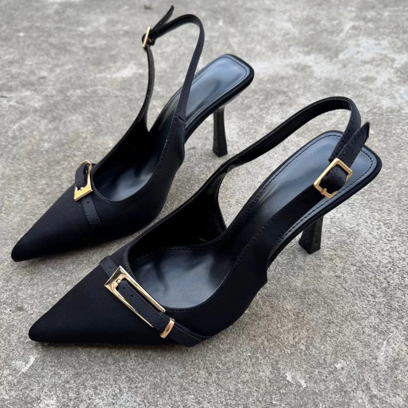 Alannah Pointed Slingback Heels