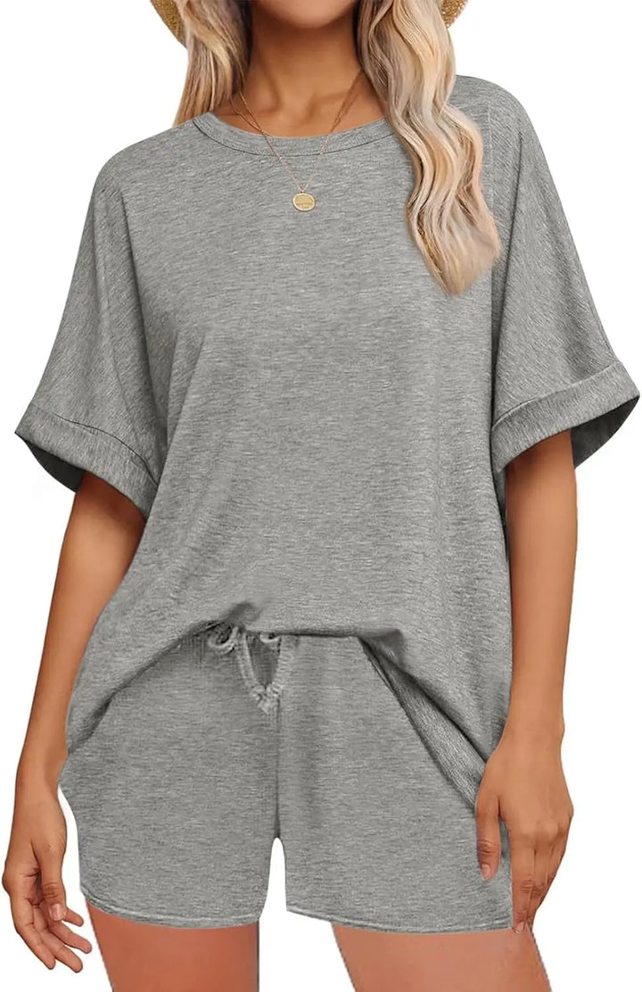 Quinn Casual Lounge Shorts Set