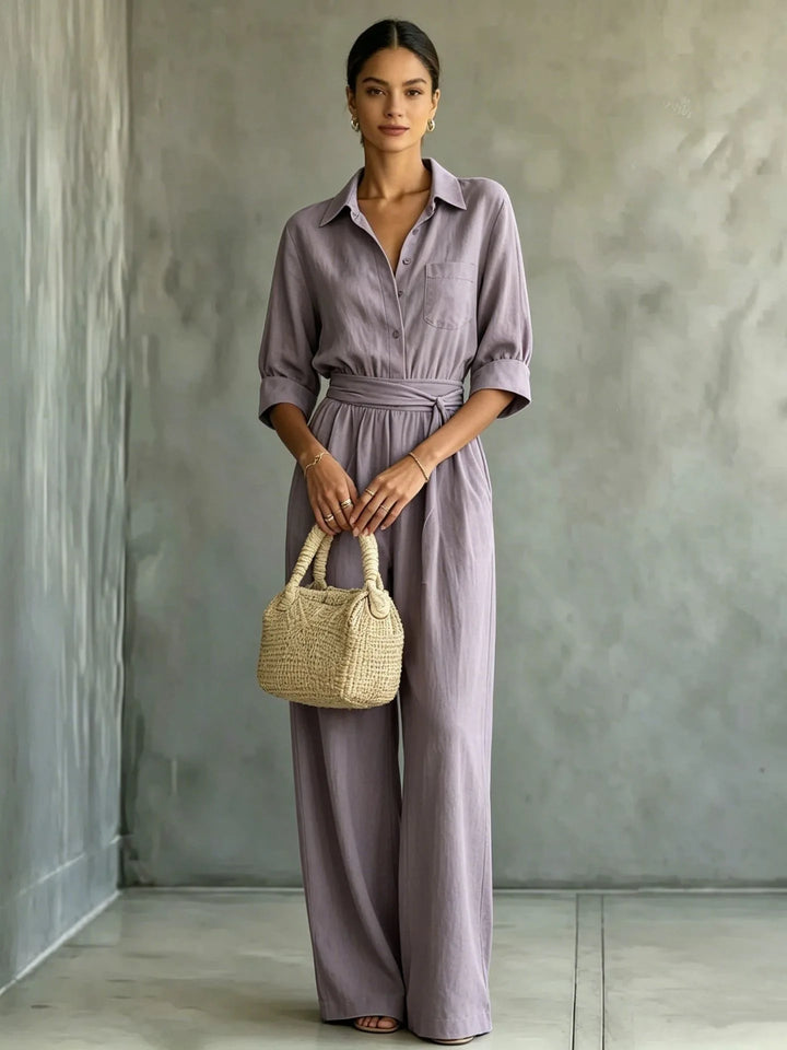 Margot Casual Wide Leg Jumpsuit